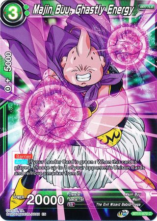 Majin Buu, Ghastly Energy (BT11-070) [Vermilion Bloodline 2nd Edition]