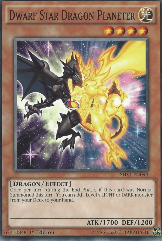 Dwarf Star Dragon Planeter [SHVI-EN093] Common