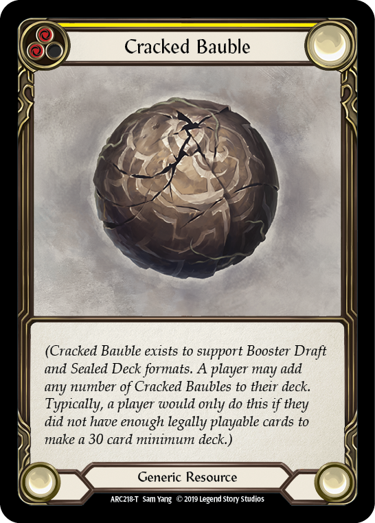 Cracked Bauble [ARC218-T] (Arcane Rising)  1st Edition Normal