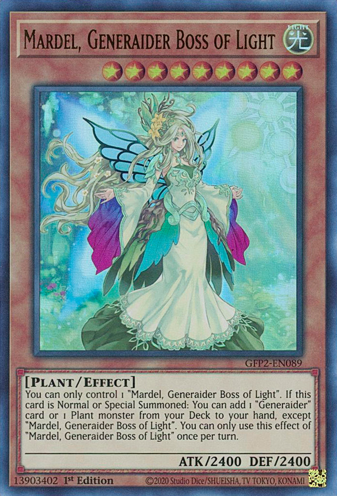 Mardel, Generaider Boss of Light [GFP2-EN089] Ultra Rare