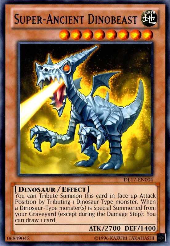 Super-Ancient Dinobeast (Purple) [DL17-EN004] Rare