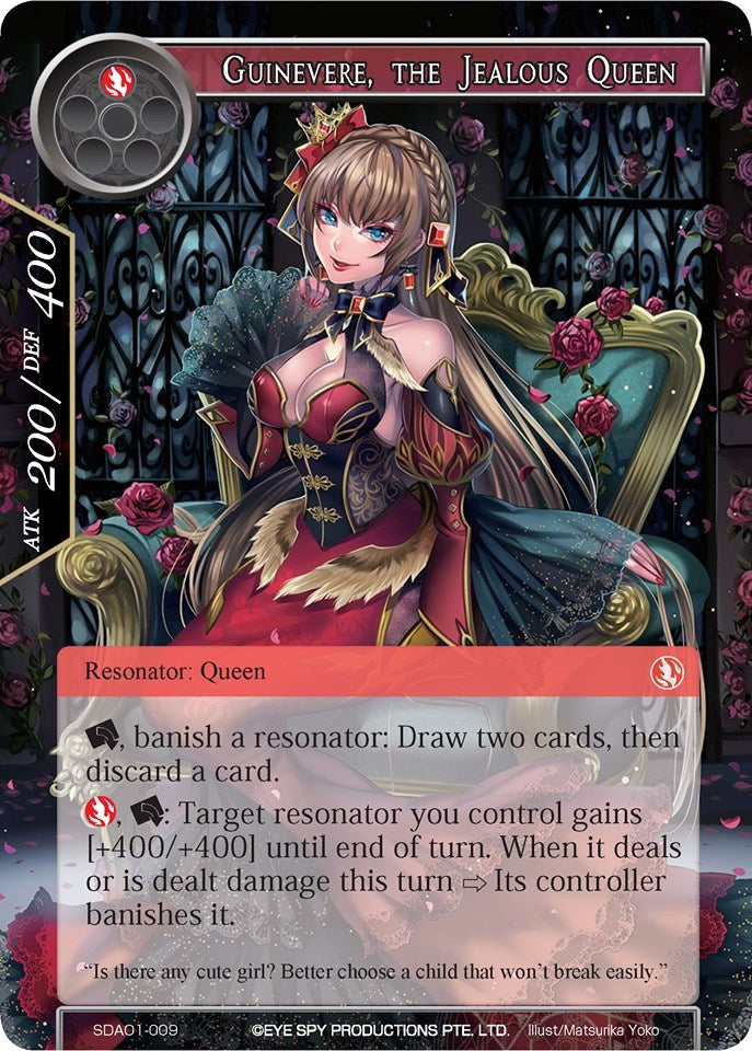 Guinevere, the Jealous Queen (SDAO1-009) [Alice Origin Starter Deck]