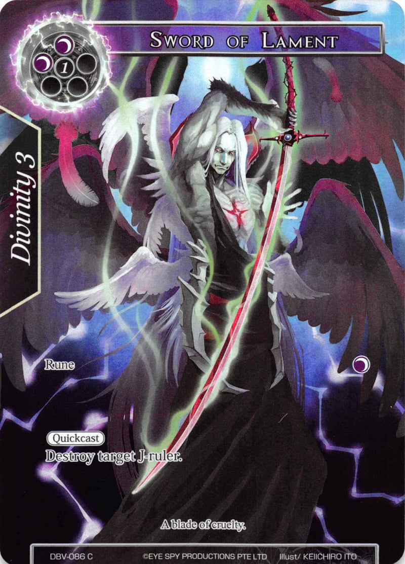 Sword of Lament (Full Art) (DBV-086) [The Decisive Battle of Valhalla]