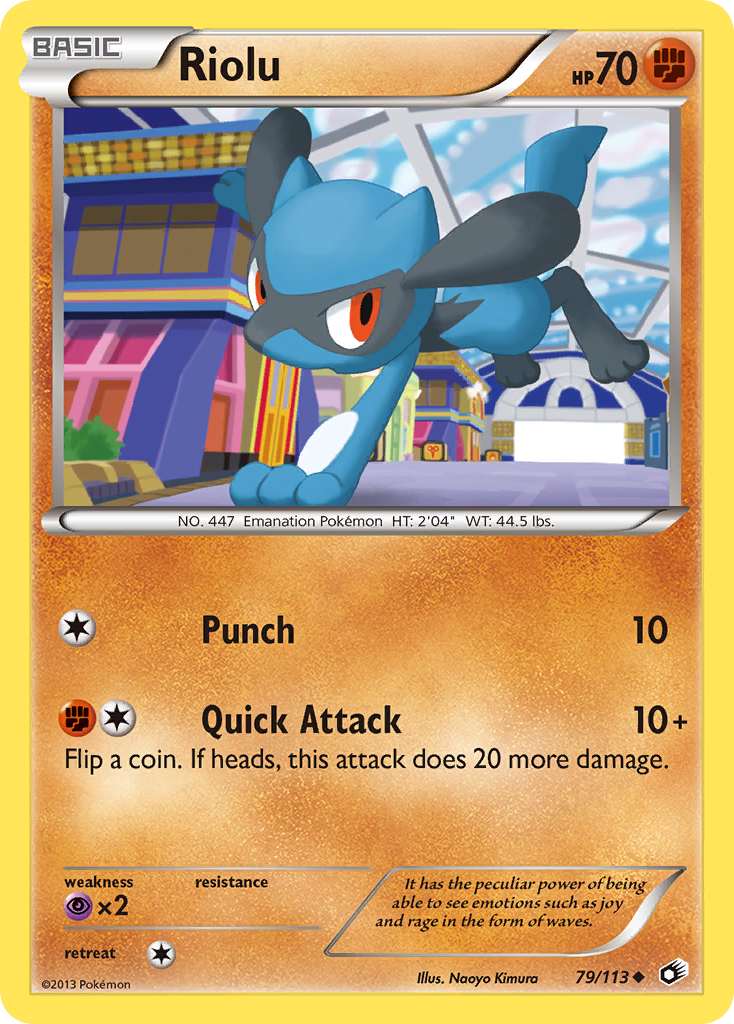 Riolu (79/113) [Black & White: Legendary Treasures]