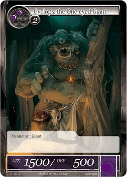 Cyclops, the One-eyed Giant (3-100) [The Shaft of Light of Valhalla]