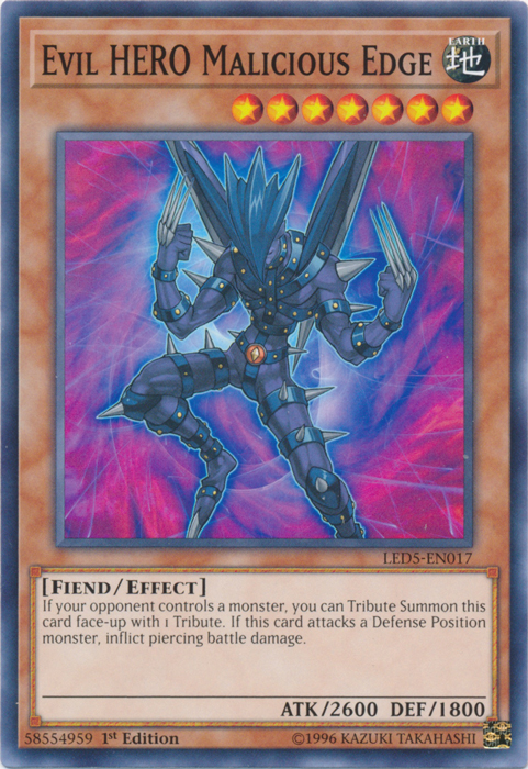 Evil Hero Malicious Edge [LED5-EN017] Common