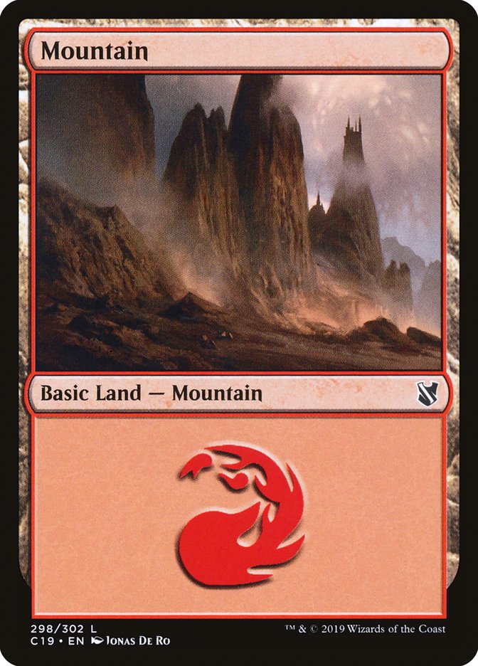 Mountain (298) [Commander 2019]