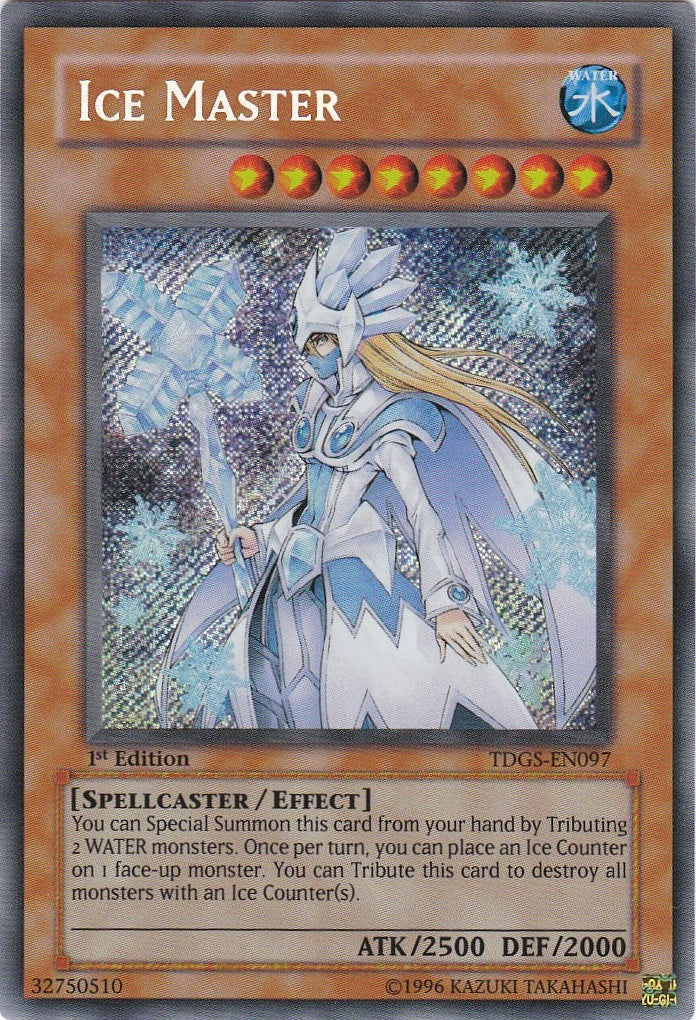 Ice Master [TDGS-EN097] Secret Rare