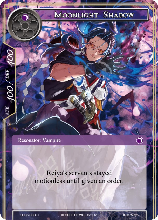 Moonlight Shadow (SDR5-008) [Starter Deck: Reiya Cluster]