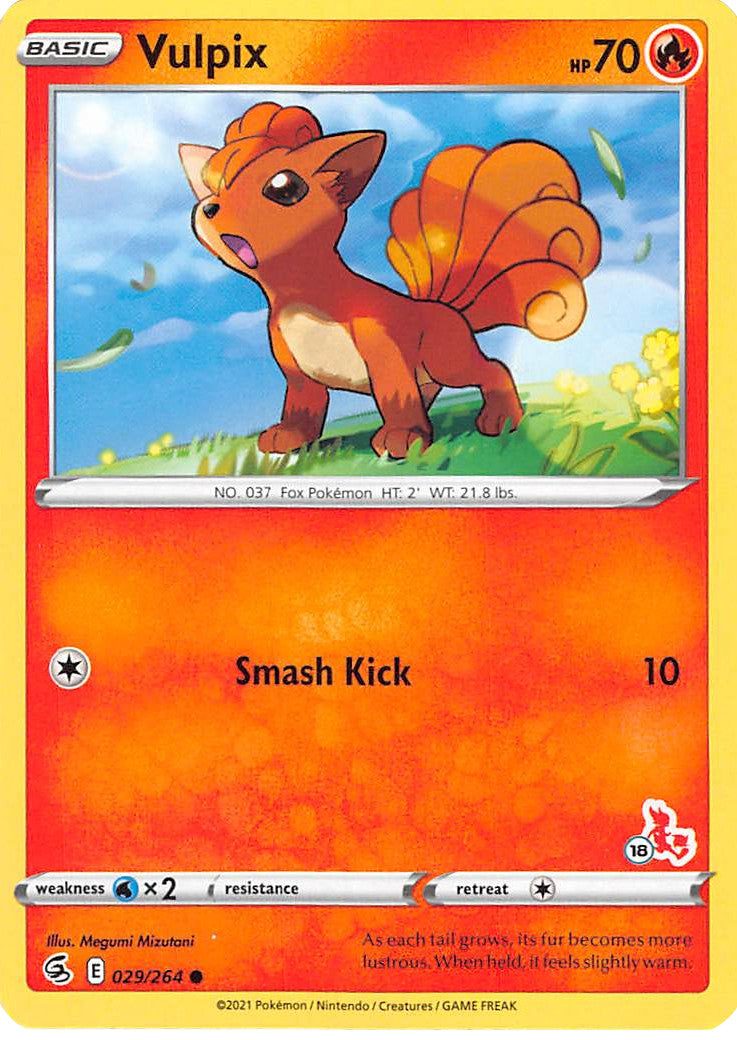 Vulpix (029/264) (Cinderace Stamp