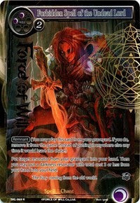 Forbidden Spell of the Undead Lord (Full Art) (SKL-069) [The Seven Kings of the Lands]