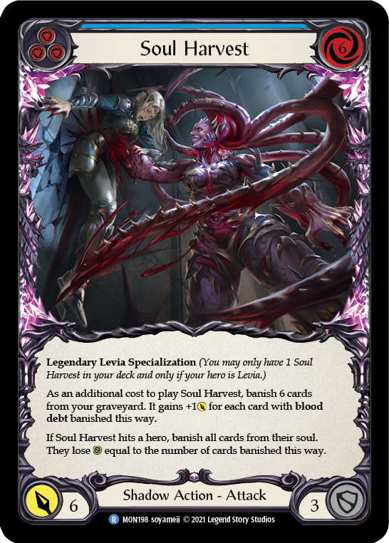 Soul Harvest [MON198-RF] (Monarch)  1st Edition Rainbow Foil