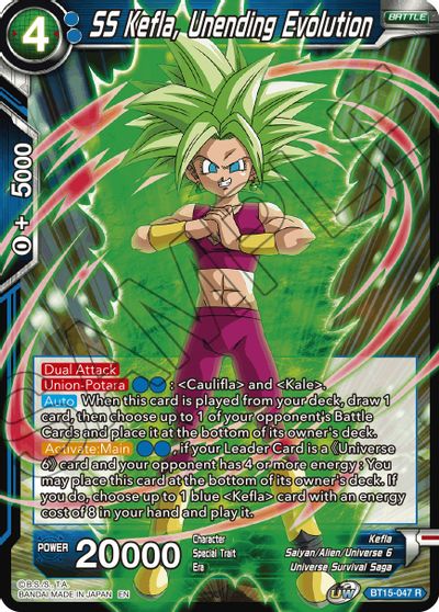 SS Kefla, Unending Evolution (BT15-047) [Saiyan Showdown]