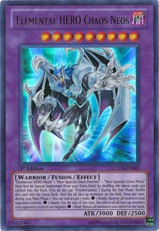 Elemental HERO Chaos Neos [LCGX-EN065] Ultra Rare