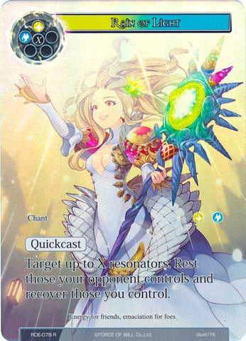 Rain of Light (Full Art) (RDE-078) [Return of the Dragon Emperor]