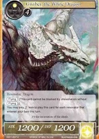 Gwiber, the White Dragon (VS01-007) [Dual Deck: Faria & Melgis]