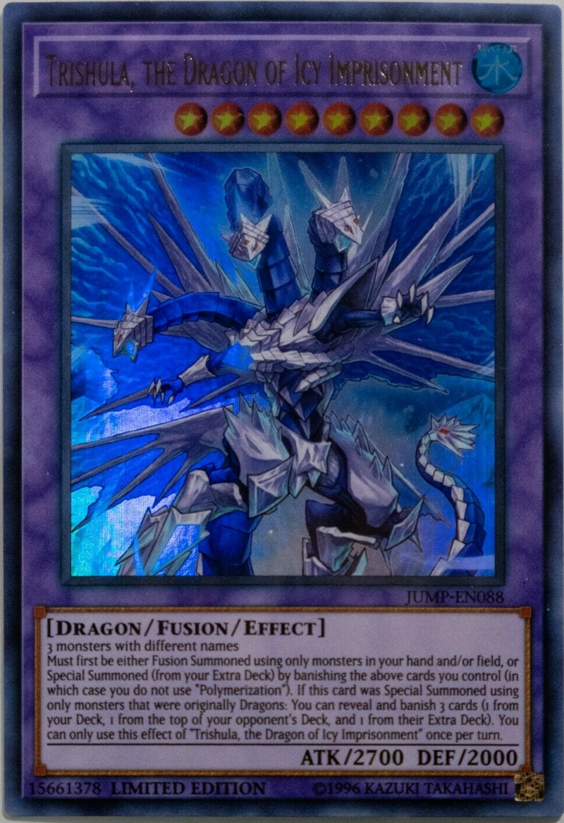 Trishula, the Dragon of Icy Imprisonment [JUMP-EN088] Ultra Rare