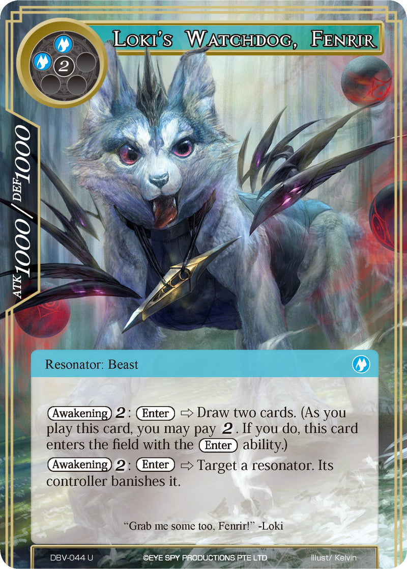 Loki's Watchdog, Fenrir (DBV-044) [The Decisive Battle of Valhalla]