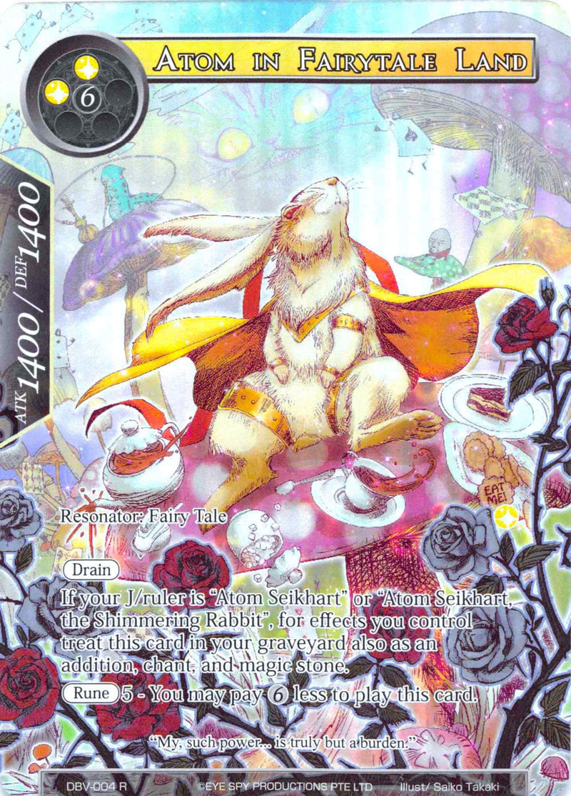 Atom in Fairytale Land (Full Art) (DBV-004) [The Decisive Battle of Valhalla]