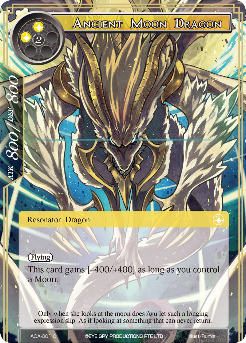 Ancient Moon Dragon (AOA-001) [Awakening of the Ancients]