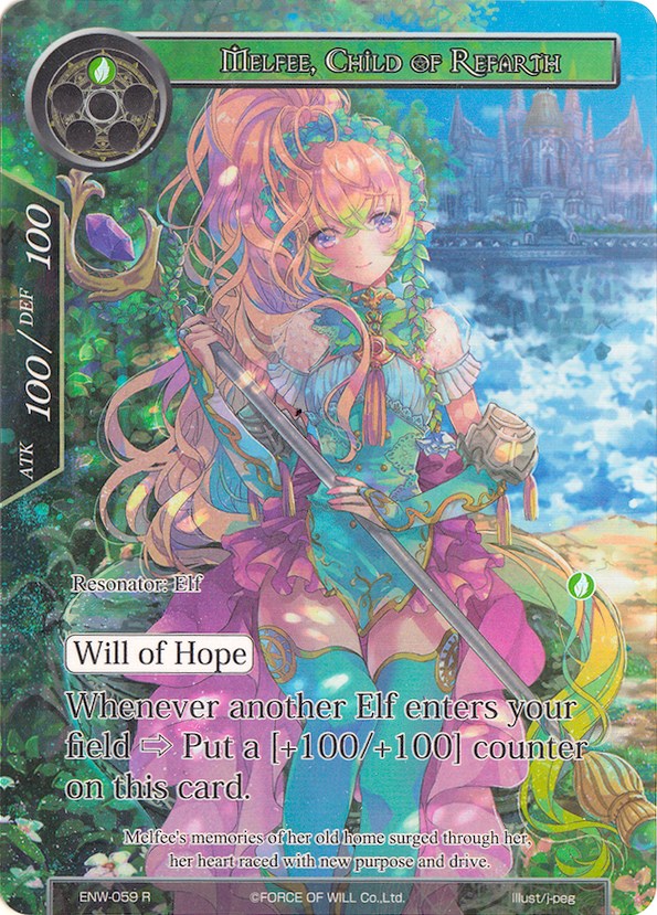 Melfee, Child of Refarth (Full Art) (ENW-059) [Echoes of the New World]