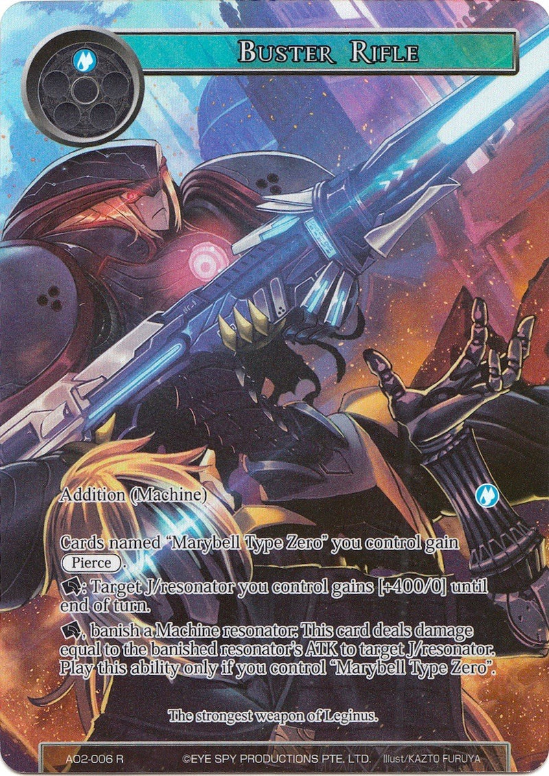 Buster Rifle (Full Art) (AO2-006) [Alice Origin II]