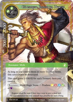 Gilgamesh, Immortal Hunter (RDE-026) [Return of the Dragon Emperor]