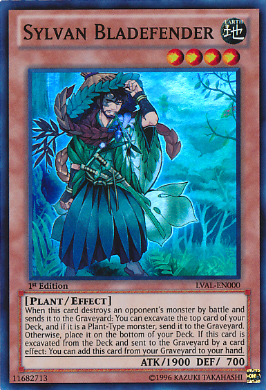 Sylvan Bladefender [LVAL-EN000] Super Rare