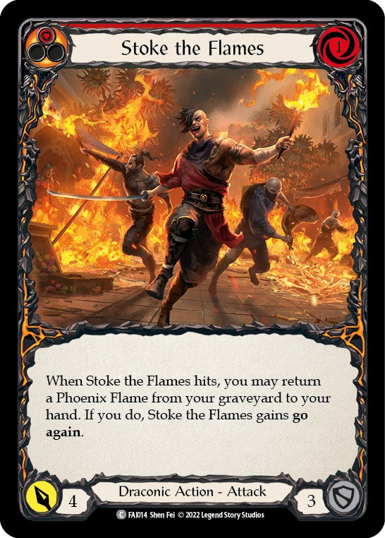 Stoke the Flames [FAI014] (Uprising Fai Blitz Deck)