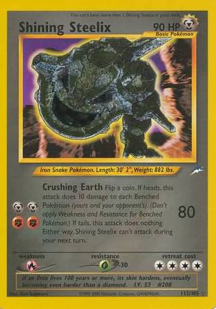 Shining Steelix (112/105) [Neo Destiny Unlimited]