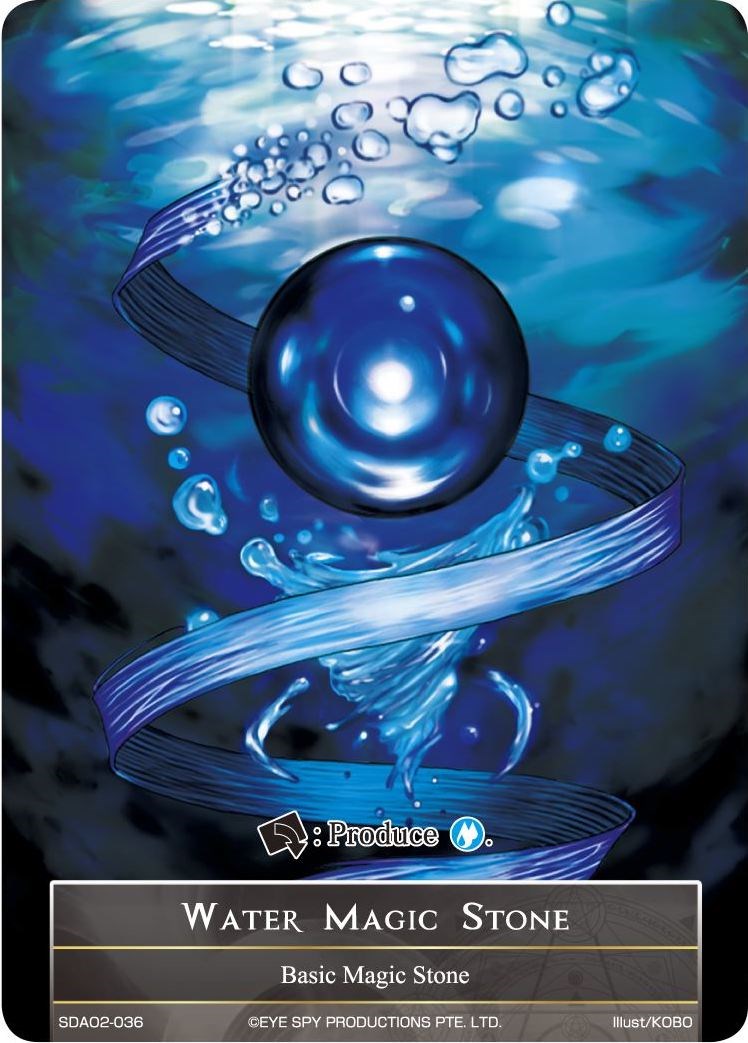 Water Magic Stone (SDAO2-036) [Alice Origin II Starter Deck]