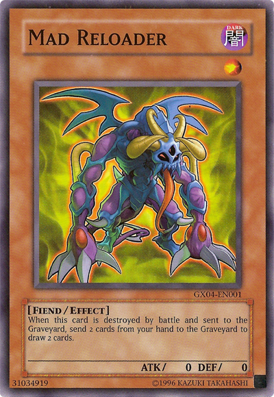 Mad Reloader (GX Tag Force 2) [GX04-EN001] Super Rare