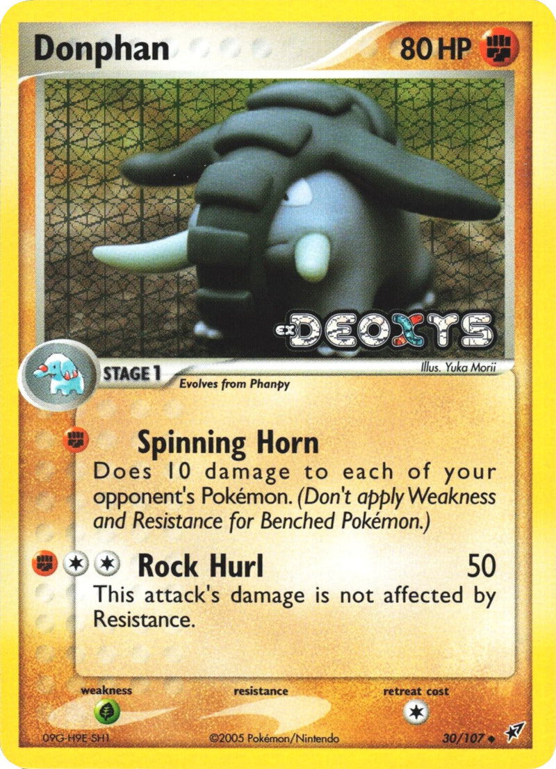 Donphan (30/107) (Stamped) [EX: Deoxys]