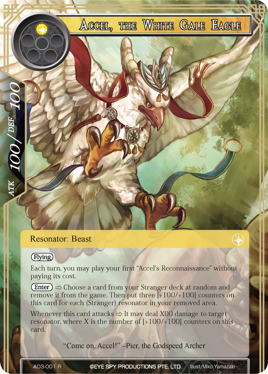 Accel, the White Gale Eagle (AO3-001) [Alice Origin III]