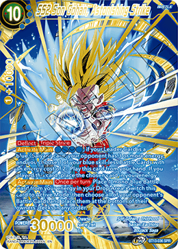 SS2 Son Gohan, Astonishing Strike (SPR) (BT13-036) [Supreme Rivalry]