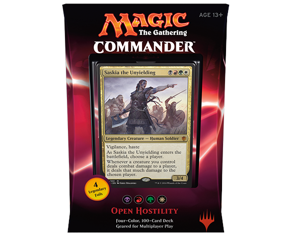 Magic the Gathering: Commander 2016 Deck: Open Hostility