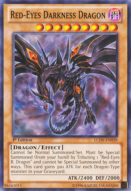 Red-Eyes Darkness Dragon [LCJW-EN039] Common