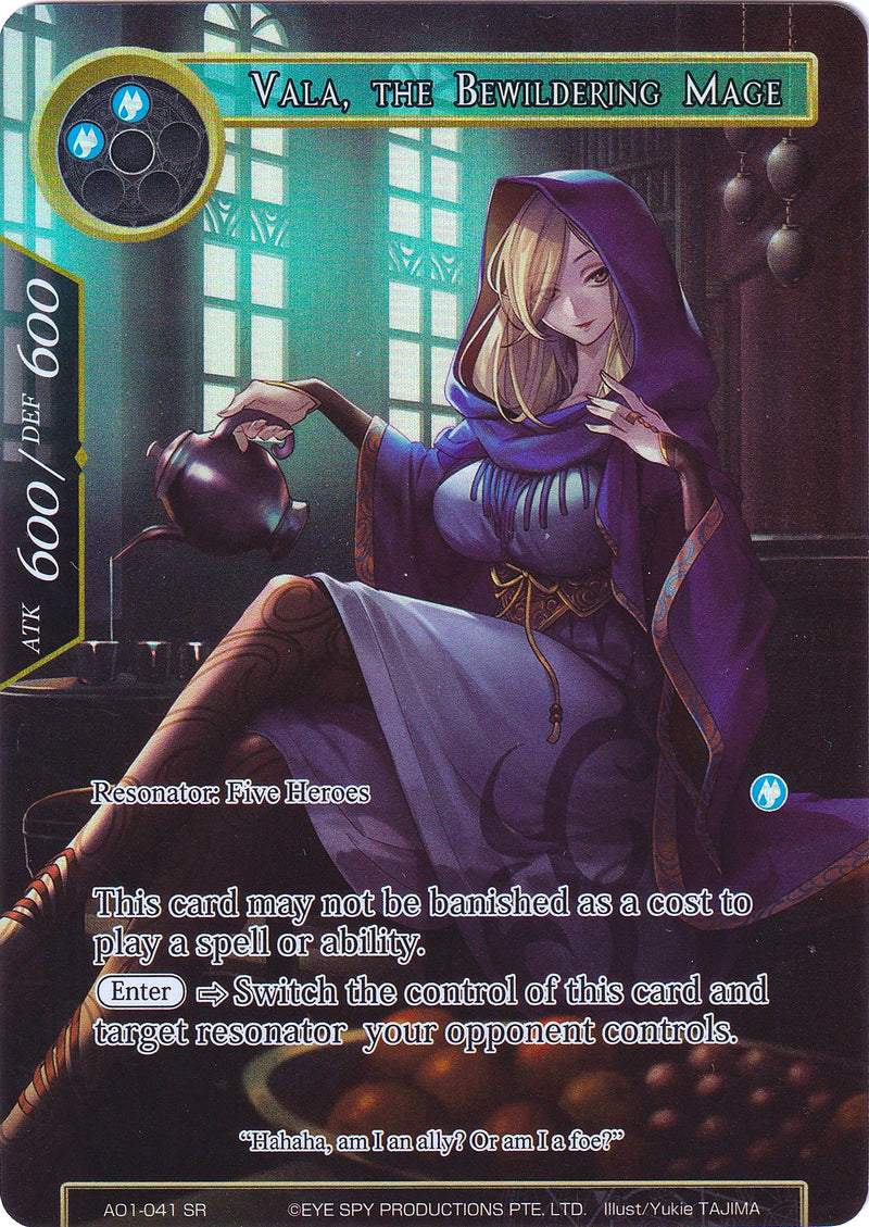 Vala, the Bewildering Mage (Full Art) (AO1-041) [Alice Origin]