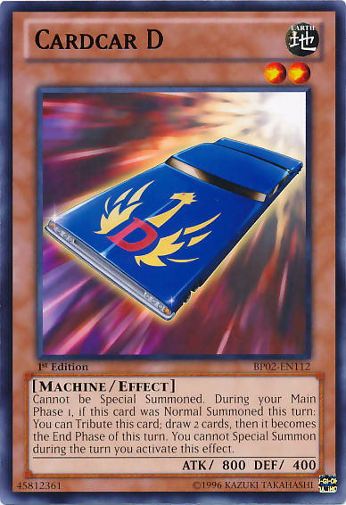 Cardcar D [BP02-EN112] Rare