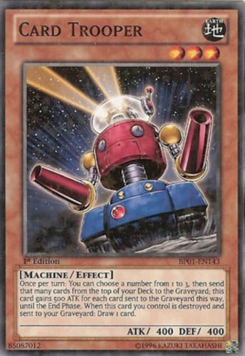 Card Trooper [BP01-EN143] Starfoil Rare