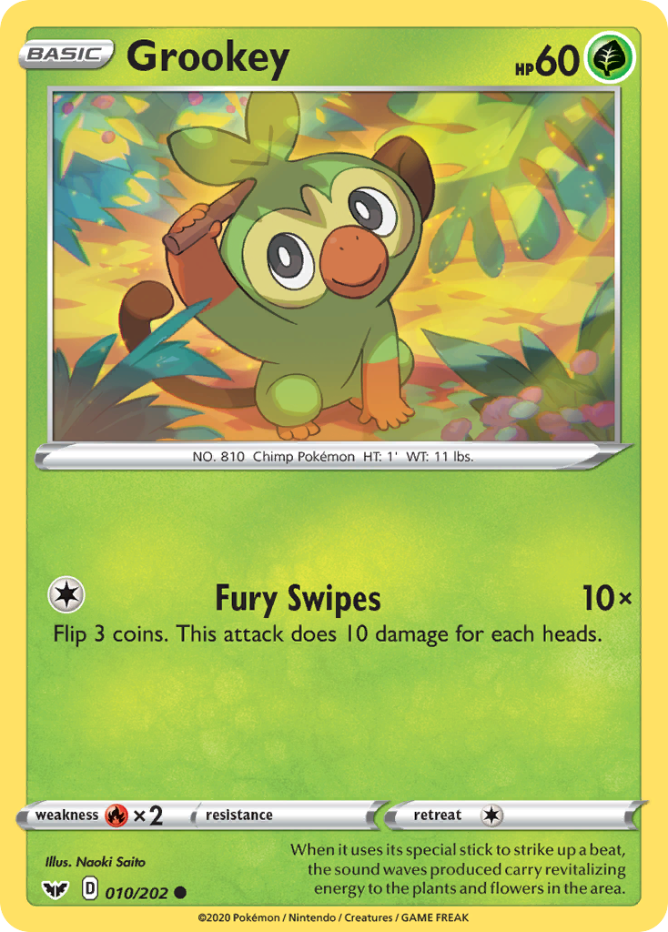 Grookey (010/202) [Sword & Shield: Base Set]