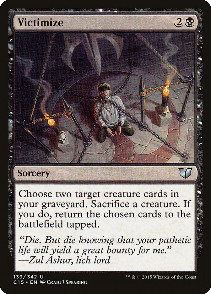 Victimize [Commander 2015]