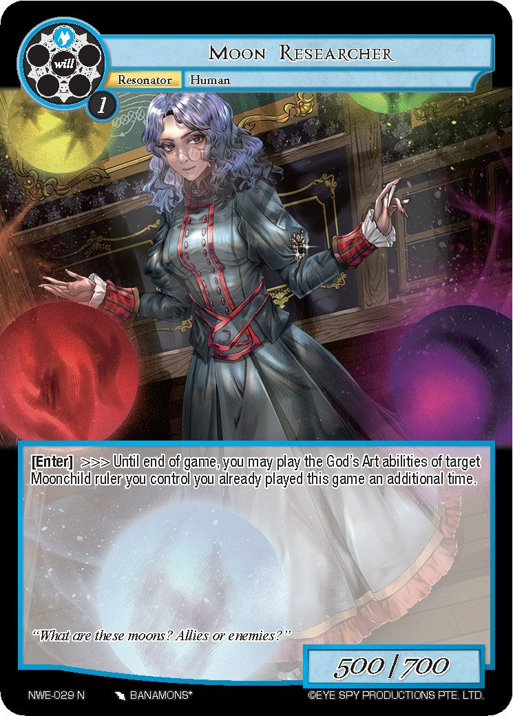 Moon Researcher (NWE-029 N) [A New World Emerges]