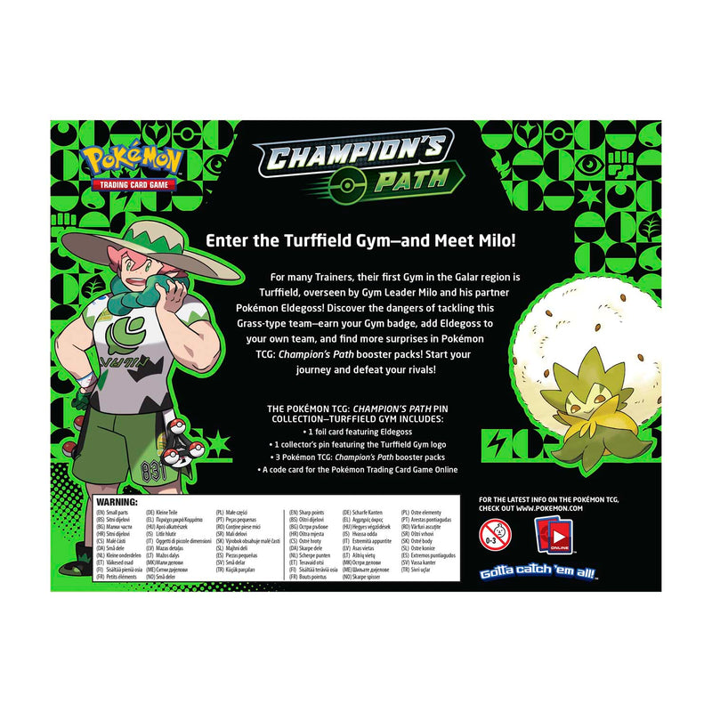 Pokémon TCG: Champion's Path Pin Collection: Turffield Gym