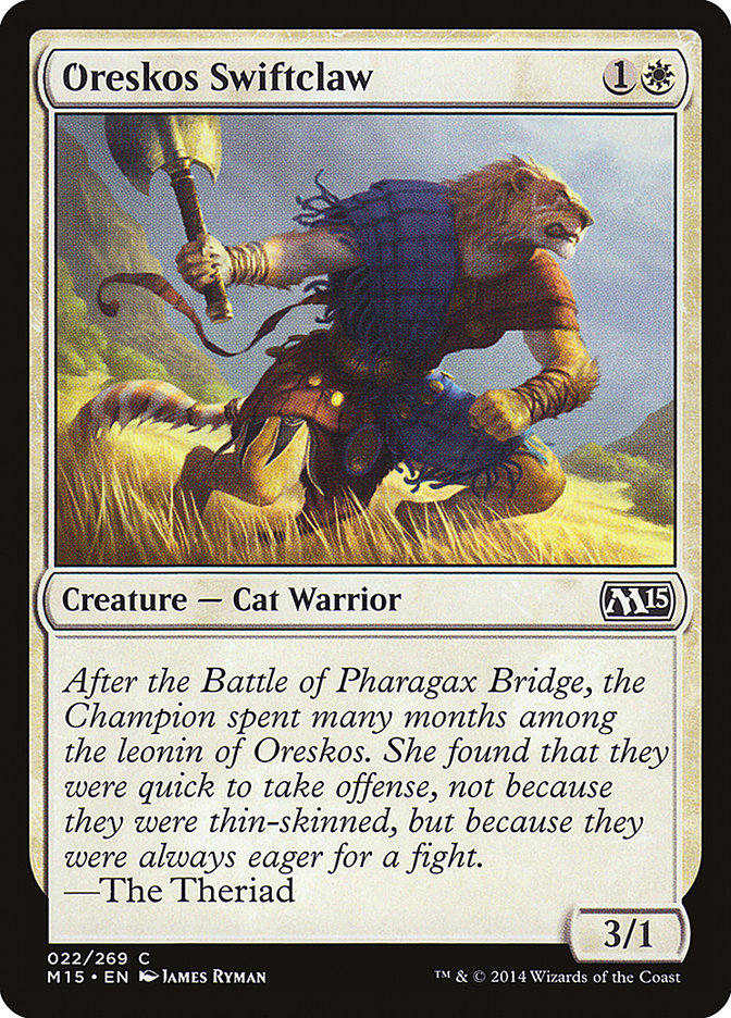 Oreskos Swiftclaw [Magic 2015]