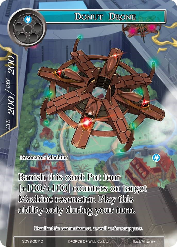 Donut Drone (SDV3-007) [Starter Deck: Valhalla Cluster]