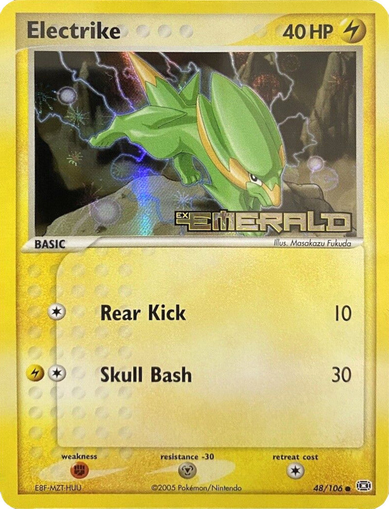 Electrike (48/106) (Stamped) [EX: Emerald]