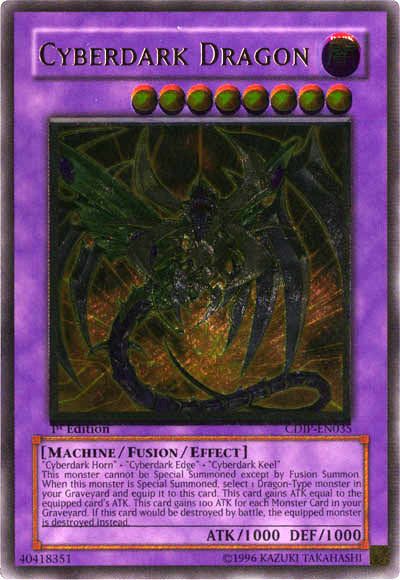 Cyberdark Dragon [CDIP-EN035] Ultimate Rare