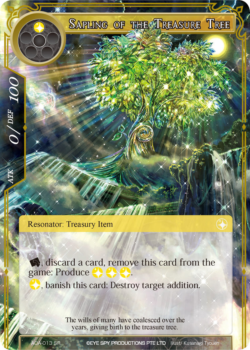 Sapling of the Treasure Tree (AOA-013) [Awakening of the Ancients]