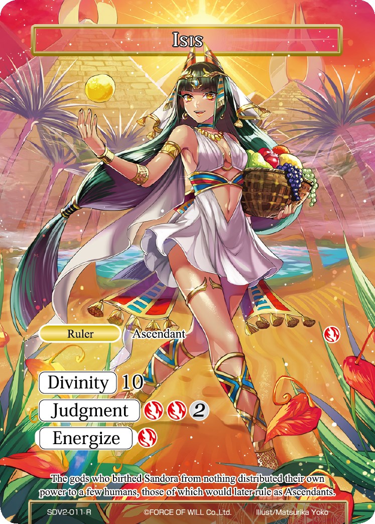 Isis // Isis, the Hundred Weapon Master (SDV2-011/JR) [Starter Deck: Valhalla Cluster]